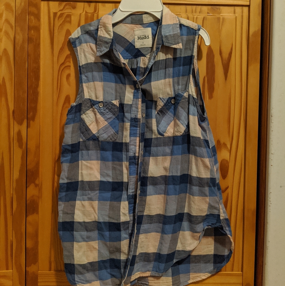 Plaid Tank Top